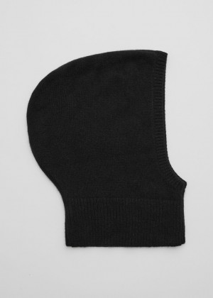 Ciapka & Other Stories Fitted Cashmere Hood Damske Čierne | SK-WF7318459