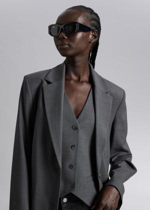 Kabat & Other Stories Waistcoat Damske Svetlo Siva | SK-BY5429870