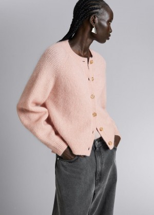 Kardigan & Other Stories Relaxed Knit Damske Koralove | SK-UB9617052