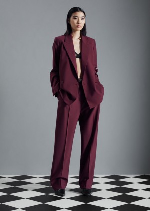 Nohavice & Other Stories Relaxed Tailored Damske Nachový | SK-JD0943726