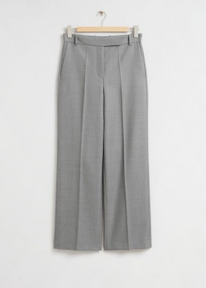 Nohavice & Other Stories Relaxed Tailored Suit Damske Čierne | SK-DP7458321