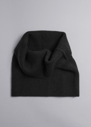 Sal & Other Stories Cashmere-Blend Tube Damske Čierne | SK-BY7218940