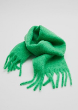Sal & Other Stories Large Mohair-Blend Damske Tyrkysové | SK-QM1435068