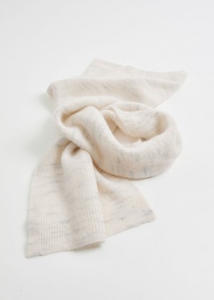 Sal & Other Stories Mohair Blend Marled Damske Krém | SK-DK7021458