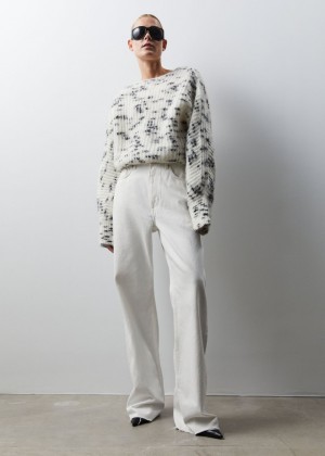 Sveter & Other Stories Dolman Knit Damske Krém | SK-KP7906321